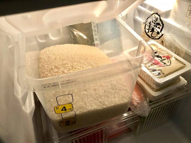 冷蔵庫用米びつ