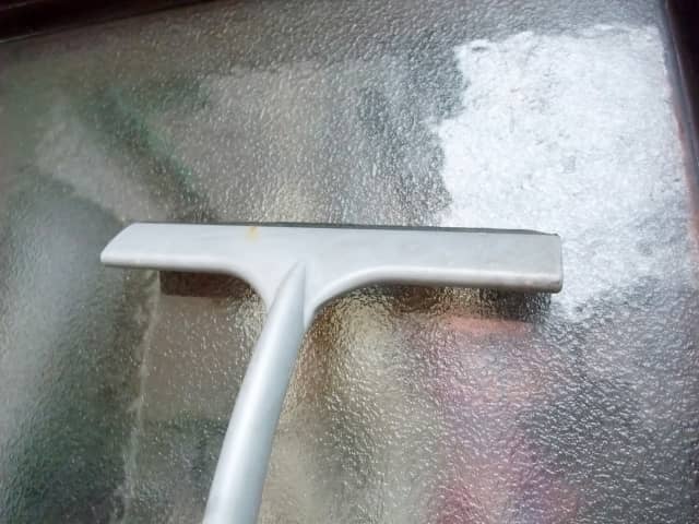 窓の掃除