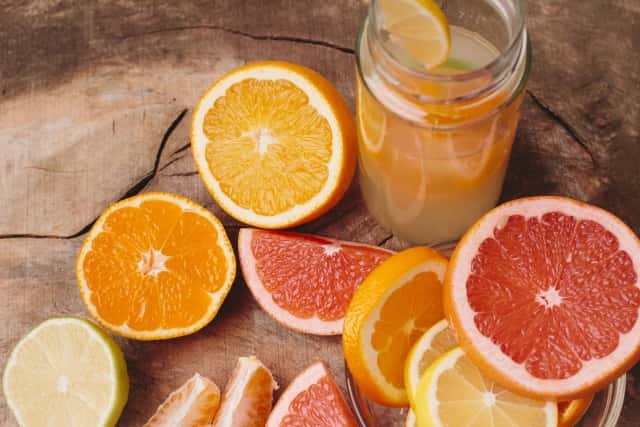 柑橘類のジュース