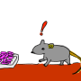 殺鼠剤に反応するネズミ