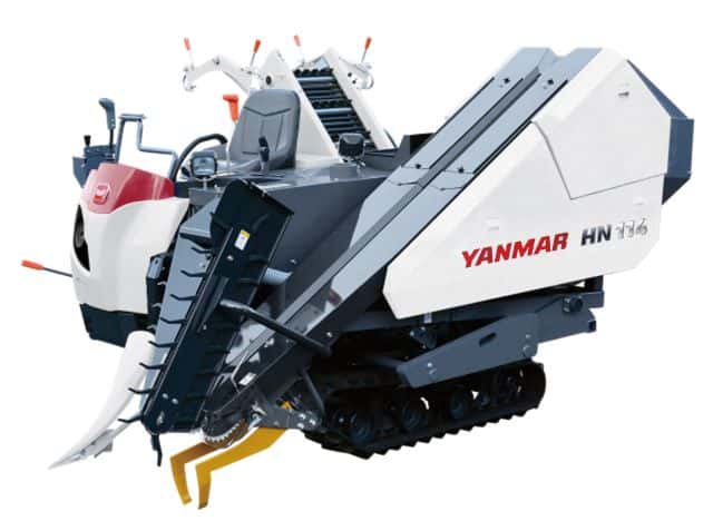 ヤンマーの新型にんじん収穫機「HN114」