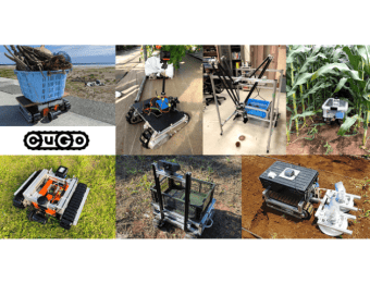 次世代型産業ロボットの「足」になる電動クローラユニット「CuGo」