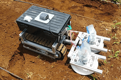 東京大学大学院農学生命科 海津裕教授「小型自動除草ロボット」